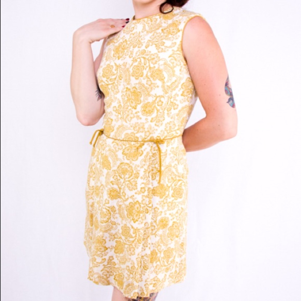 True Vintage Handmade Mod Mini Dress